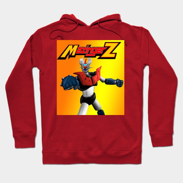 Mazinger Z Hoodie by Art Of Lunatik